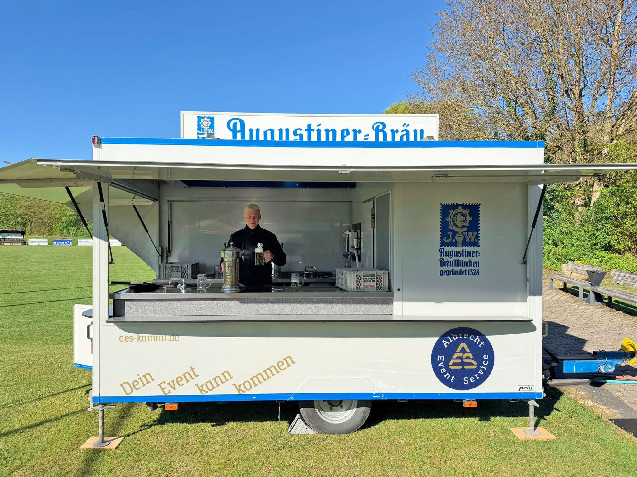Augustiner-Schankwagen von Albrecht Event Service
